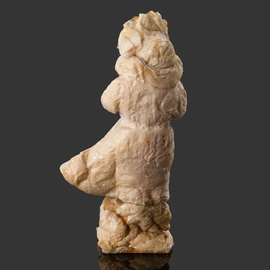 Игрушка ёлочная подставная "Девушка с муфтой" ("Снегурочка"), артель "Изокульт", г. Ленинград