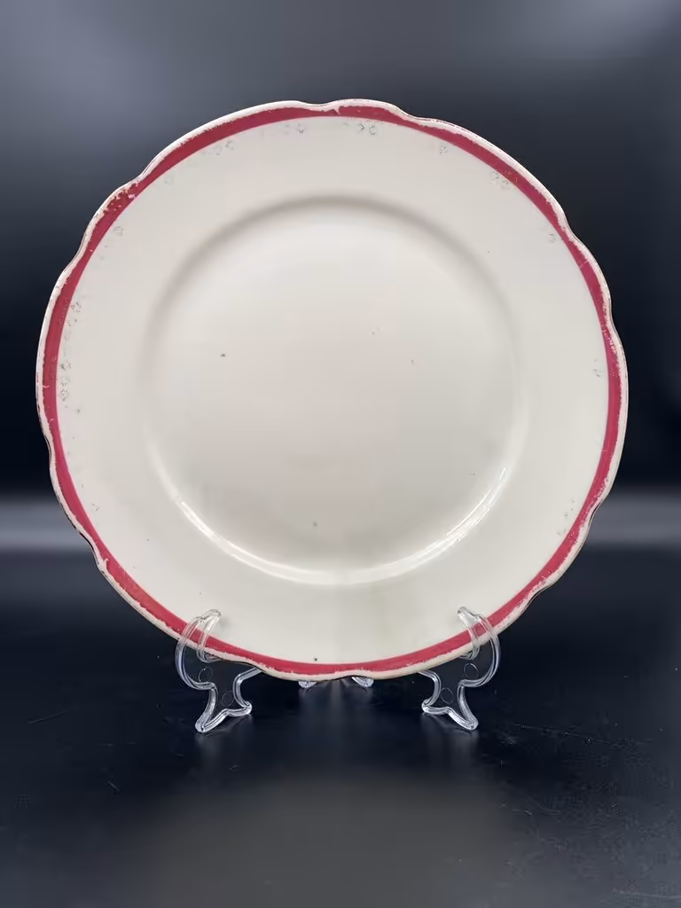 Тарелка, фарфор, золочение, Дулевский фарфоровый завод (Дулёво), СССР, 1924-1927 гг., Дулевский фарфоровый завод (Дулёво)