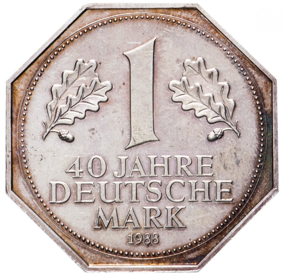 Жетон "40 лет немецкой марке, Германия"