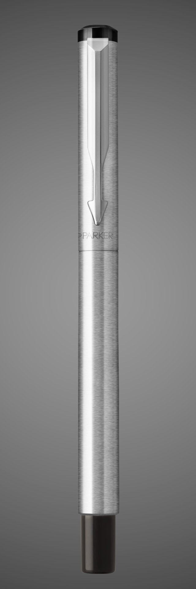 Перьевая ручка Parker Vector F03, цвет: Steel, перо: F, цвет чернил: blue, в подарочной упаковке, Металлы: латунь, пластик, хром