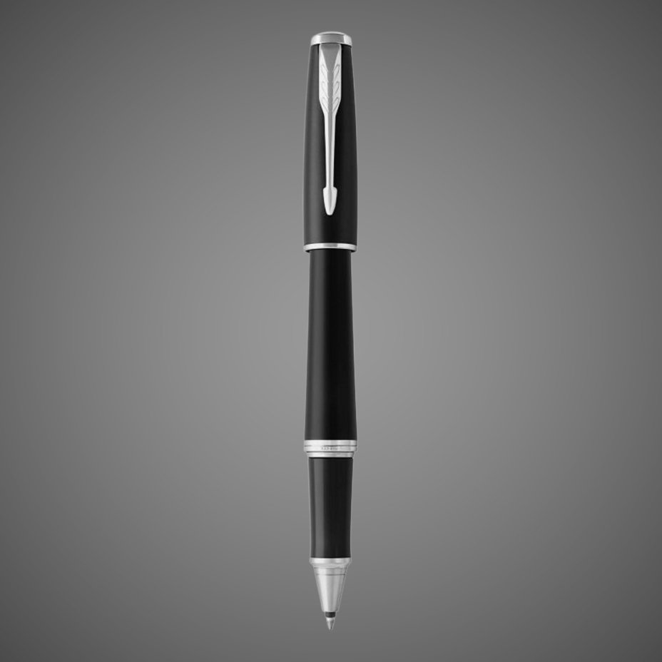 Ручка-роллер Parker Urban Core, (матовый черный лак) Muted Black CT, T309, Fblack, Лаки и смолы: лак, нержавеющая сталь