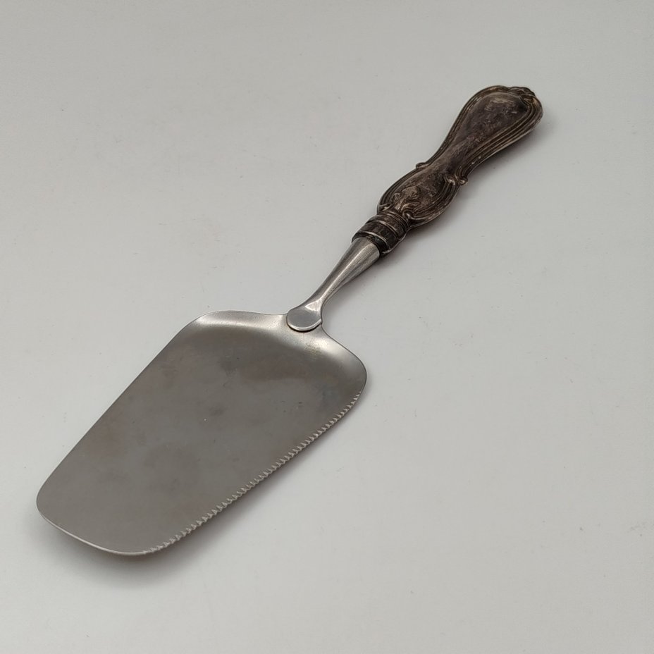 Сервировочная лопатка для торта, металл, серебрение, Западная Европа, 1890-1920 гг.
