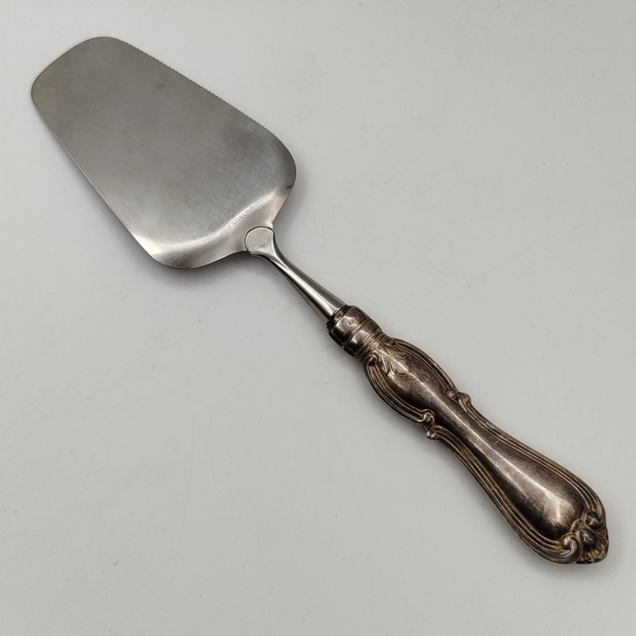 Сервировочная лопатка для торта, металл, серебрение, Западная Европа, 1890-1920 гг.