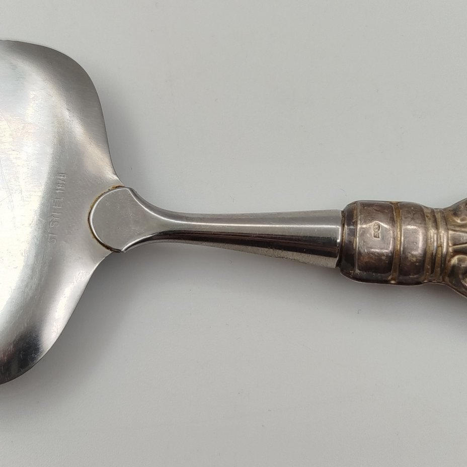 Сервировочная лопатка для торта, металл, серебрение, Западная Европа, 1890-1920 гг.