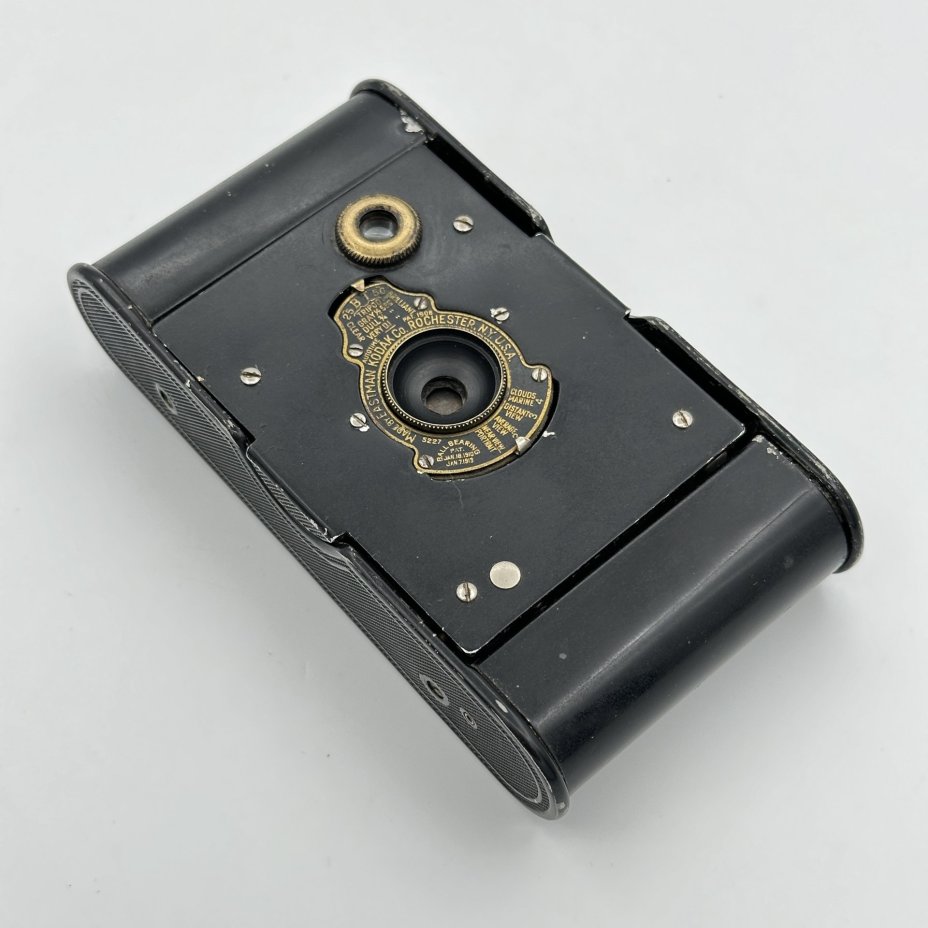 Фотоаппарат "Vest Pocket Autographic", алюминий, латунь, стекло, кожа,пластик, Kodak, Kodak