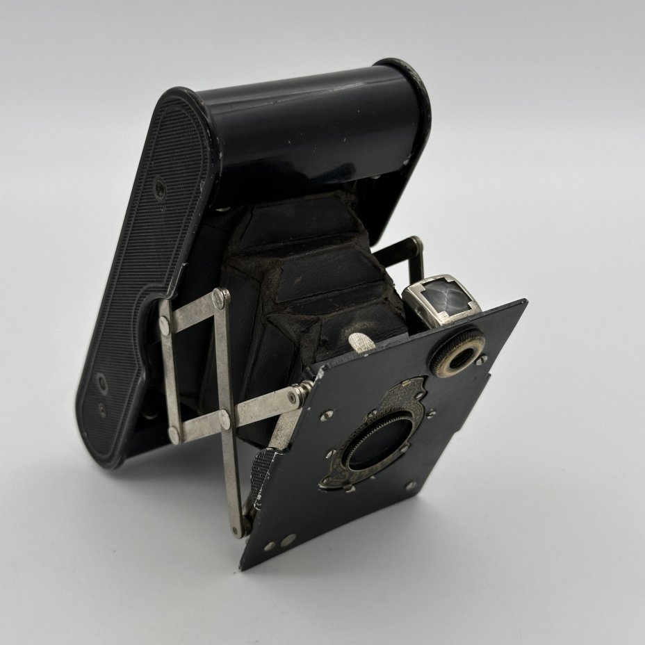 Фотоаппарат "Vest Pocket Autographic", алюминий, латунь, стекло, кожа,пластик, Kodak, Kodak