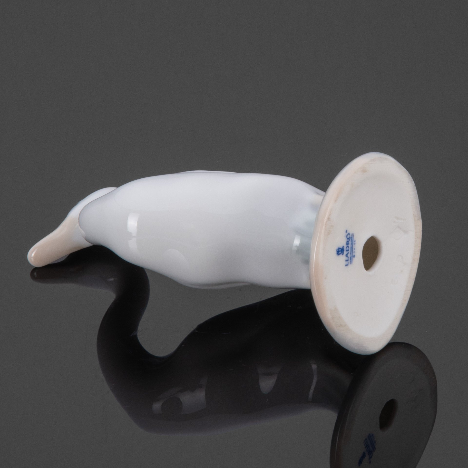 Статуэтка "Гусь", фарфор, роспись, Lladro, Испания, 1977-1984 гг., Lladro