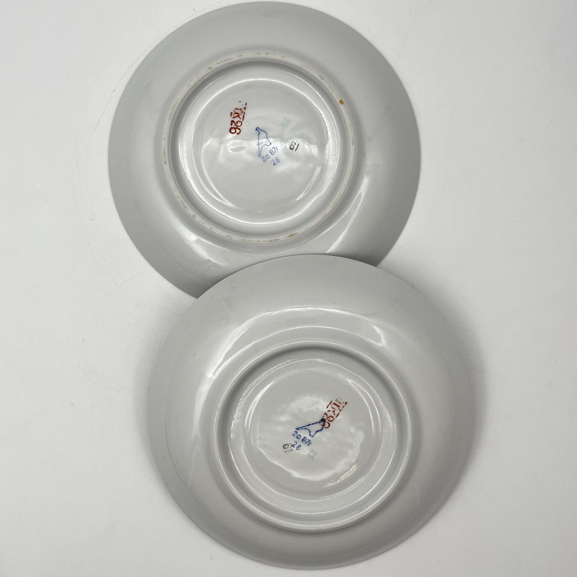 Пара блюдец "Клубника"