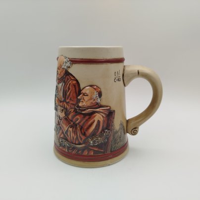 Кружка пивная "Octoberfest Munchen", керамика, деколь, Германия, 1989-2010 гг.