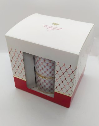 Набор в подарочной коробке «Сетка-Блюз» (чашка, блюдце и чайник), Императорский фарфоровый завод (ИФЗ)