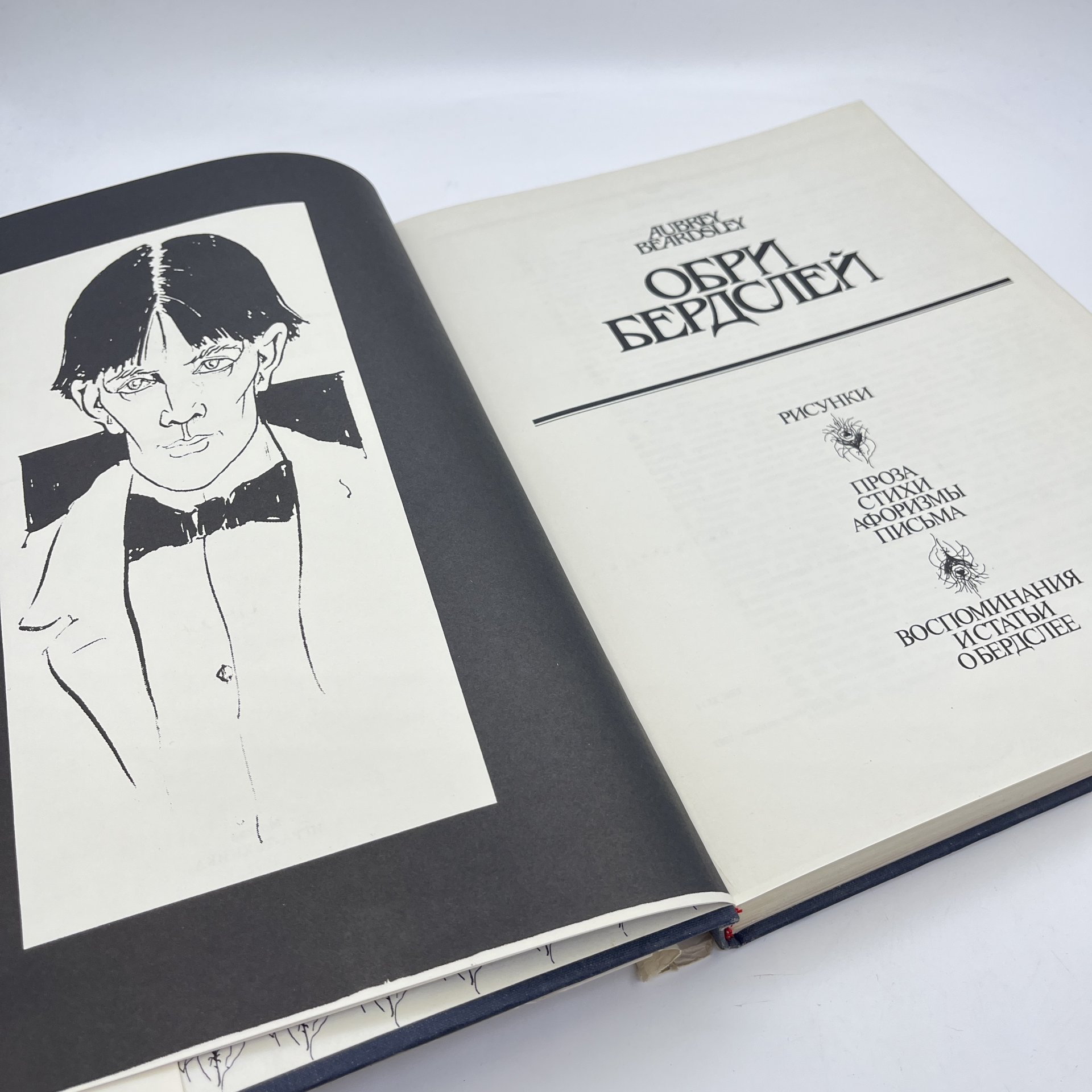 Альбом "Обри Бердслей. Рисунки. Проза, стихи, афоризмы, письма. Воспоминания и статьи о Бердслее"
