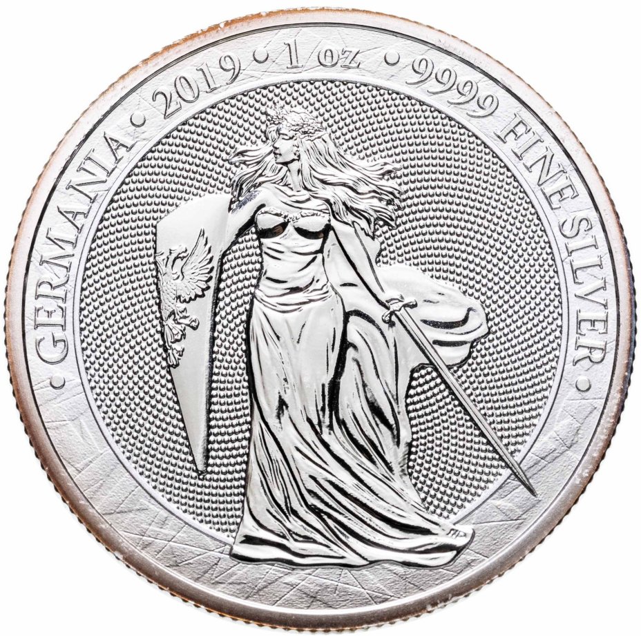 Монетовидный жетон Германия 5 марок 2019  Аллегория - Германия