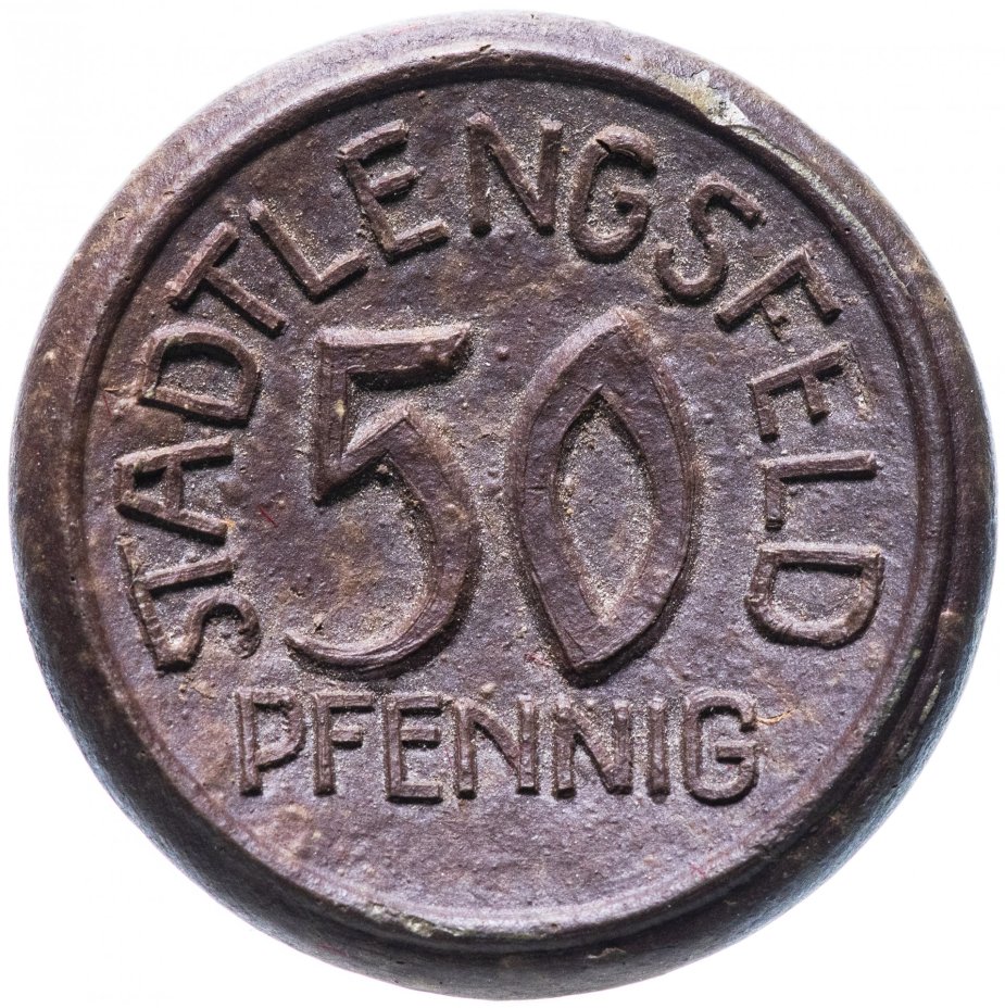 Нотгельд Германия (Штадтленгсфельд) 50 пфеннигов 1921