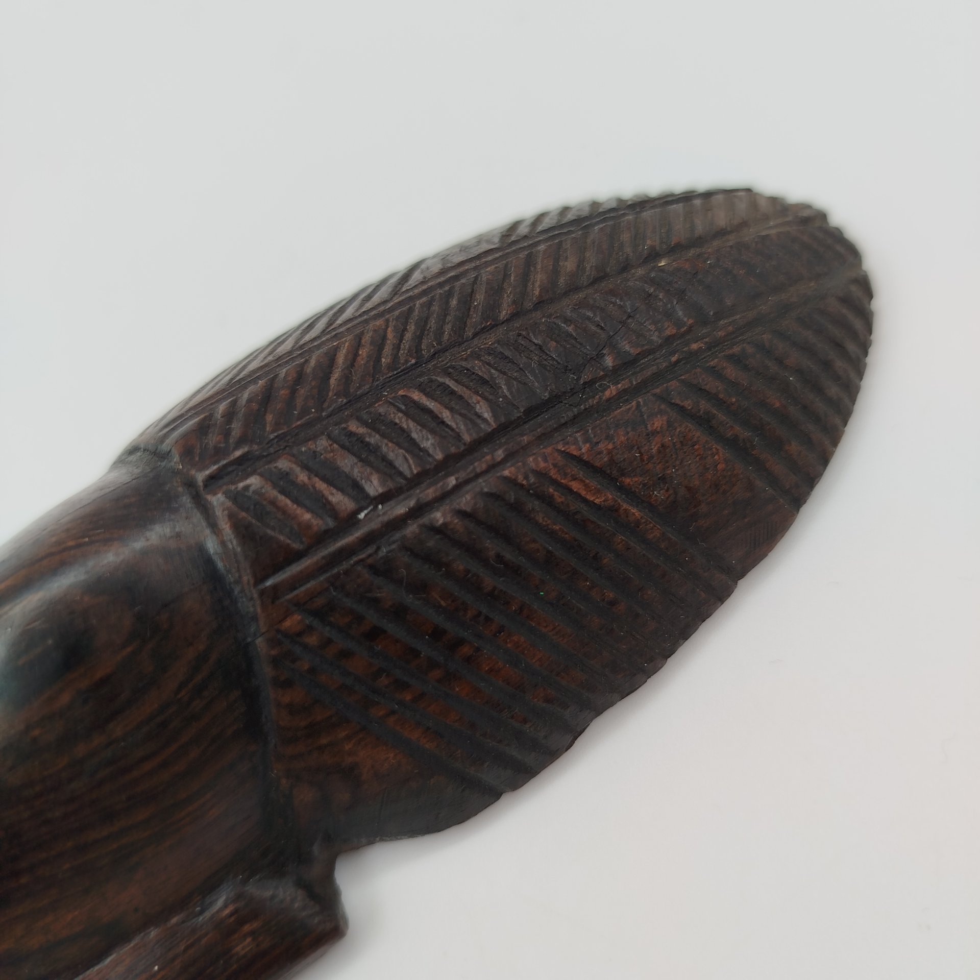 Маска настенная, выполненная из эбенового дерева