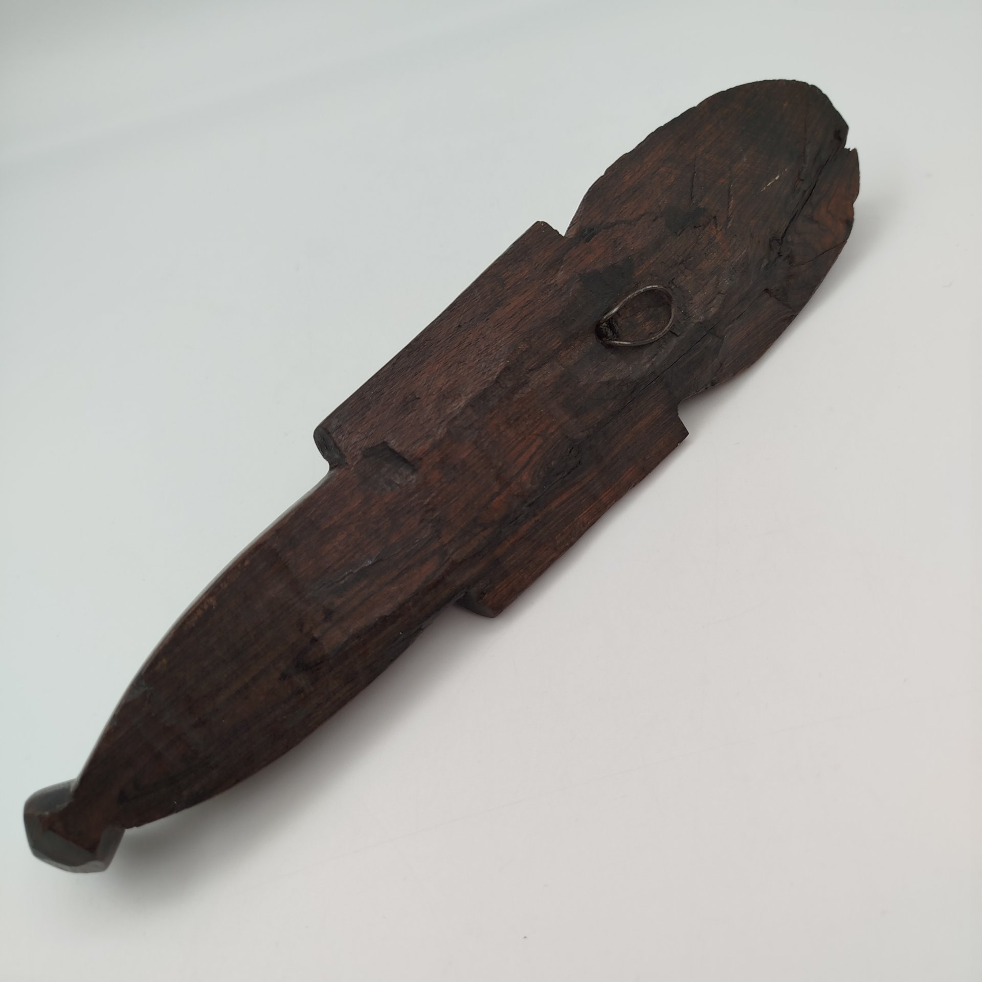 Маска настенная, выполненная из эбенового дерева