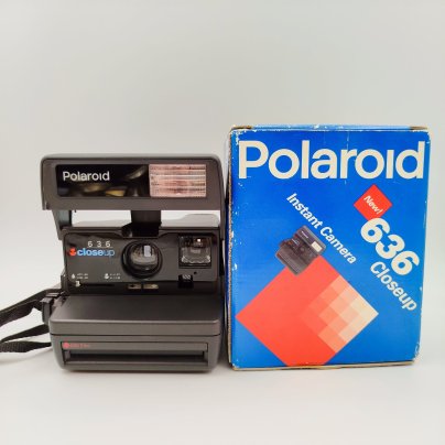 Фотоаппарат мгновенной печати "Polaroid 636 Close Up" в оригинальной коробке, Polaroid