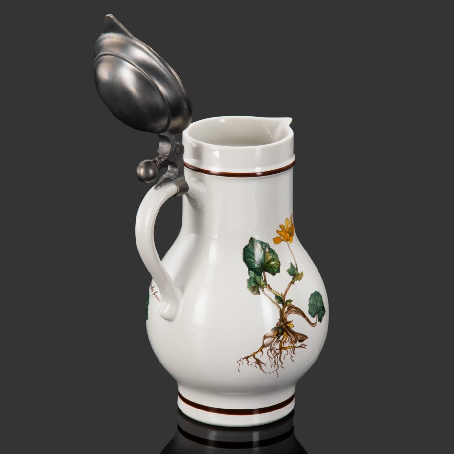 Кувшин с крышкой "Ranunculus ficaria" ("Чистяк весенний"), серия "Botanica", Villeroy & Boch