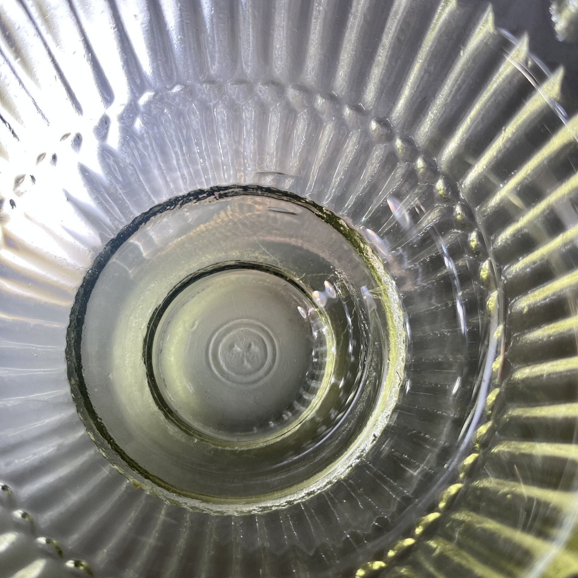 Набор из 3 вазочек с фигурным краем