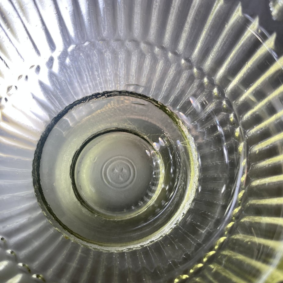 Набор из 3 вазочек с фигурным краем