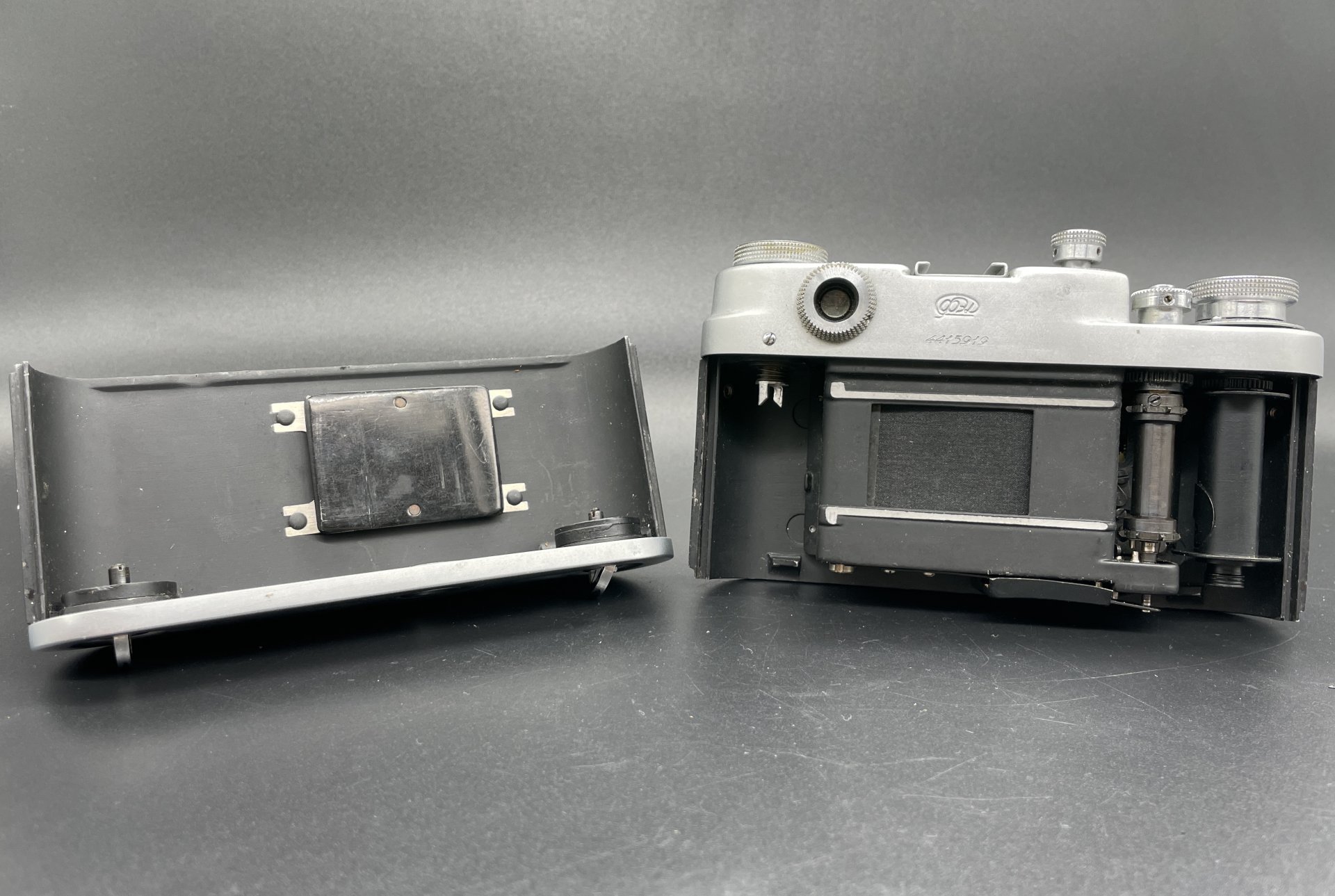 Фотоаппарат "ФЭД-3" с объективом "Индустар-26М" в оригинальном кофре, Харьковский машиностроительный завод им. Дзержинского (ФЭД)