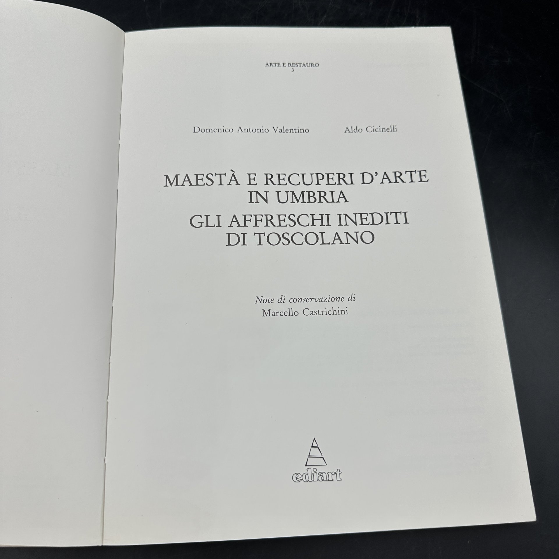Альбом "Maesta e recuperi d'arte in umbria. Gli Affreschi Inediti di Toscolano" (на итальянском) — фото 2