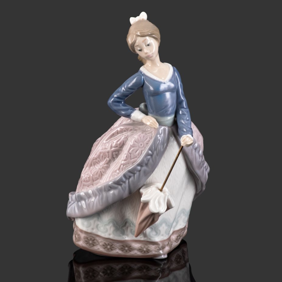 Статуэтка "Evita" ("Эвита", "Девушка с зонтиком"), скульптор Jose Puche, Lladro