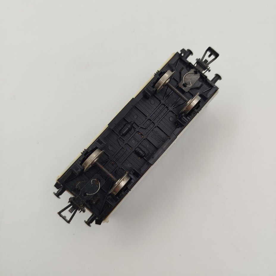 Модель железнодорожного вагона-холодильника "Inter Frigo", в оригинальной коробке, пластик, картон, Piko, ГДР, 1970-1990 гг.