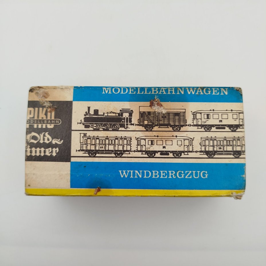 Модель железнодорожного вагона-холодильника "Inter Frigo", в оригинальной коробке, пластик, картон, Piko, ГДР, 1970-1990 гг.