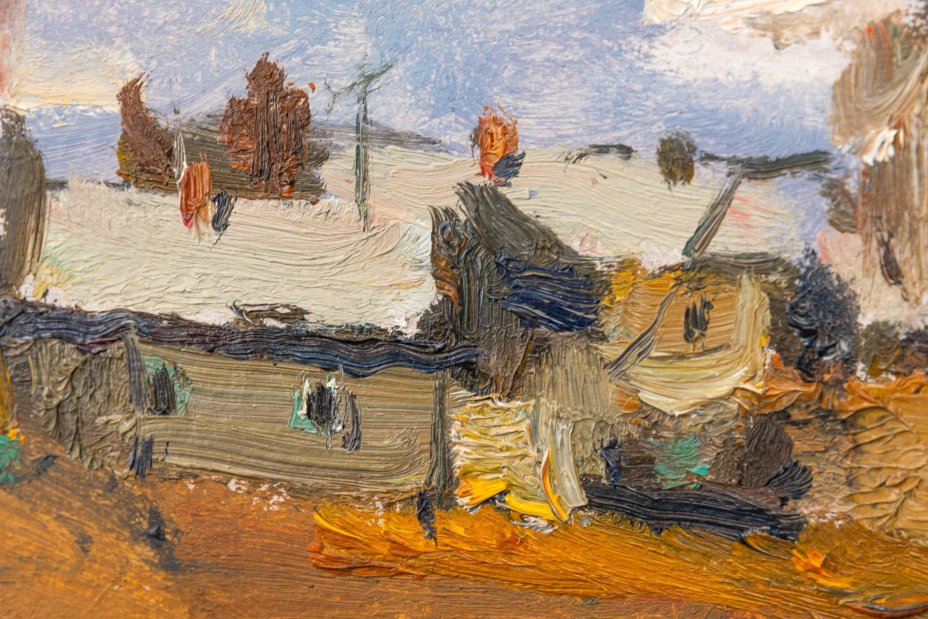 Картина "Цыплята", художник Репин Николай Никитович (1932-2023 гг.)