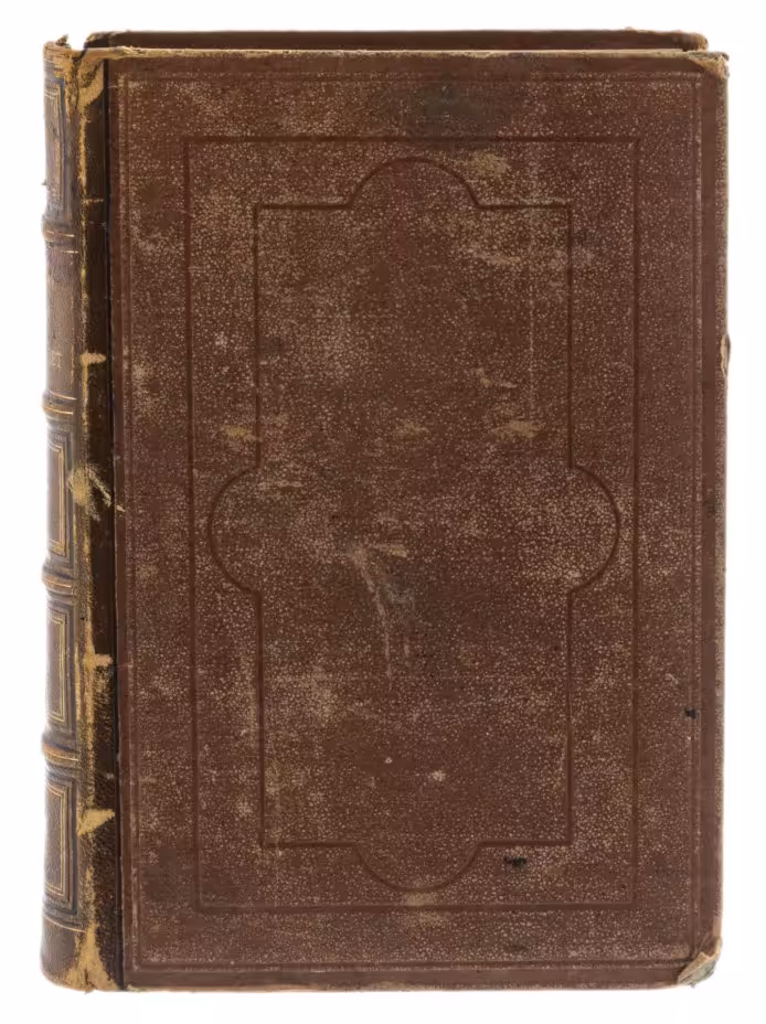 Книга "Oeuvres de Alfred de Musset poesies" (произведения поэзии Альфреда де Мюссе), бумага, печать, золотой обрез, Париж, Франция, 1867 г.