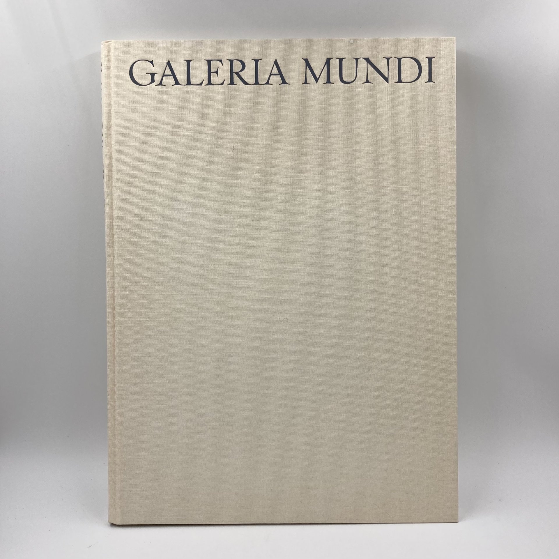 Альбом/каталог "Galeria Mundi II" (языки: немецкий, английский, французский, испанский), бумага, печать