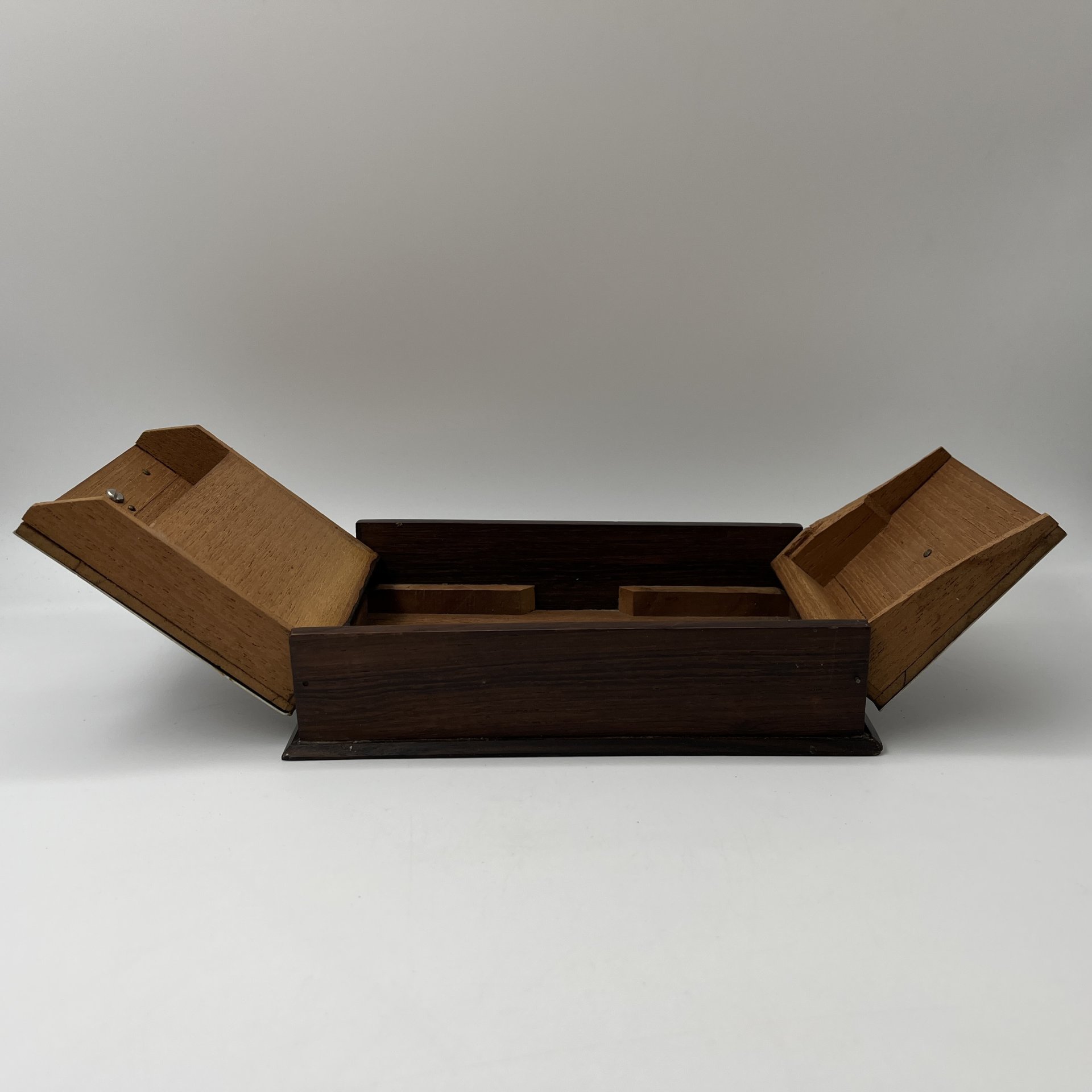 Шкатулка для карт (винтаж), дерево, композитный материал, Европа, 1970-2000 гг.