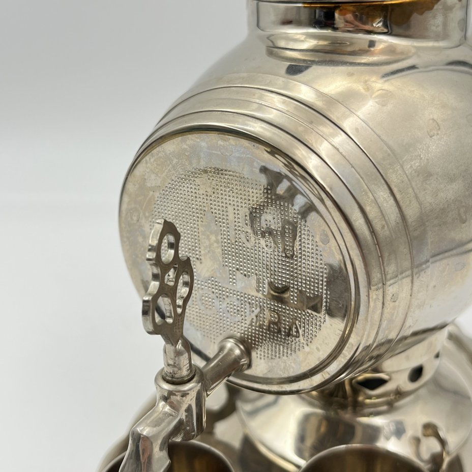 Штоф для крепких напитков в виде самовара "Москва 80"