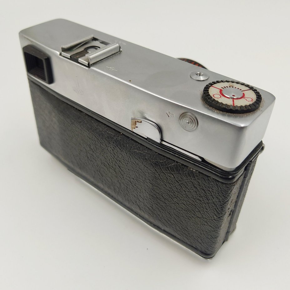 Фотоаппарат "Сокол-2" с объективом "Индустар-70", ЛОМО (Ленинградское оптико-механическое объединение)