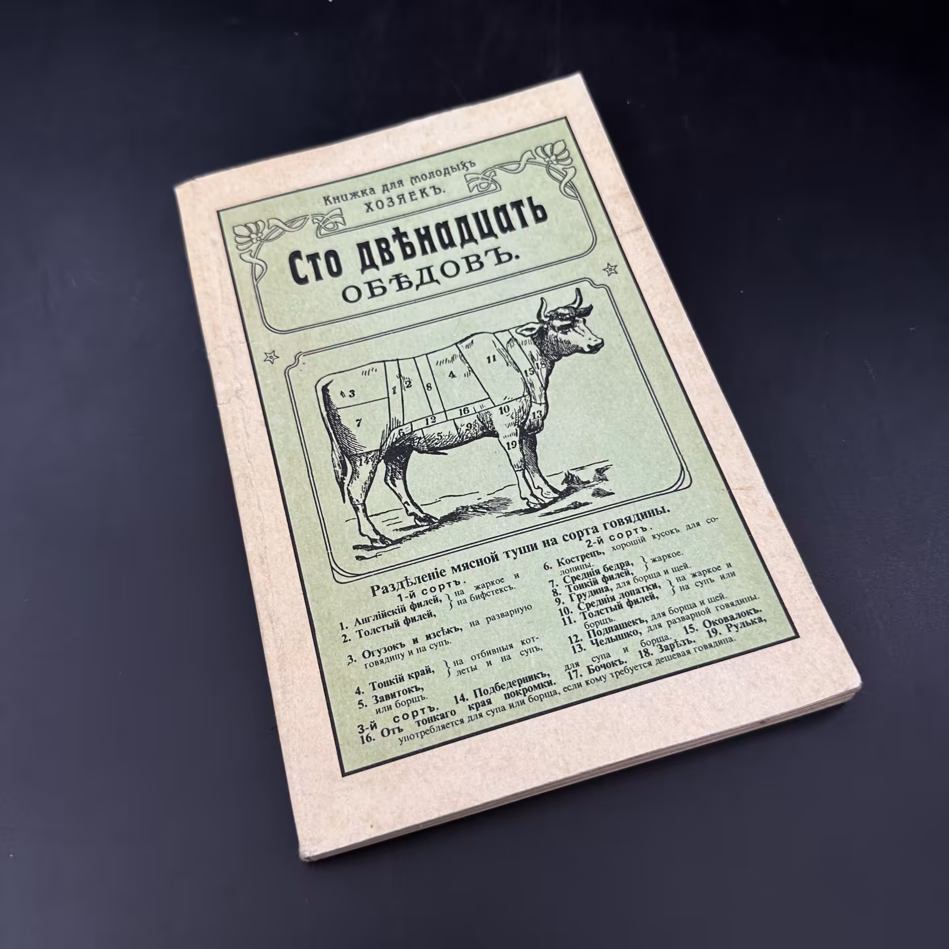 Книга "Сто двенадцать обедов" (репринтное издание)