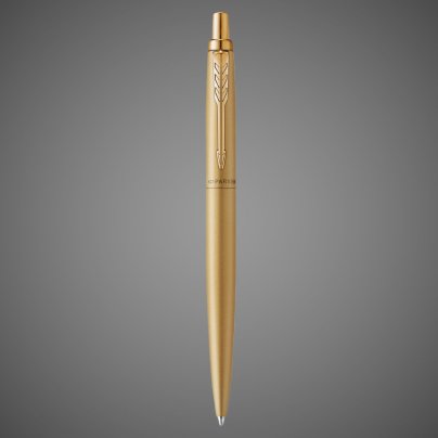 Шариковая ручка Parker Jotter XL SE20 Monochrome в подарочной упаковке, цвет: Gold, стержень Mblue, Покрытия: PVD-покрытие, нержавеющая сталь