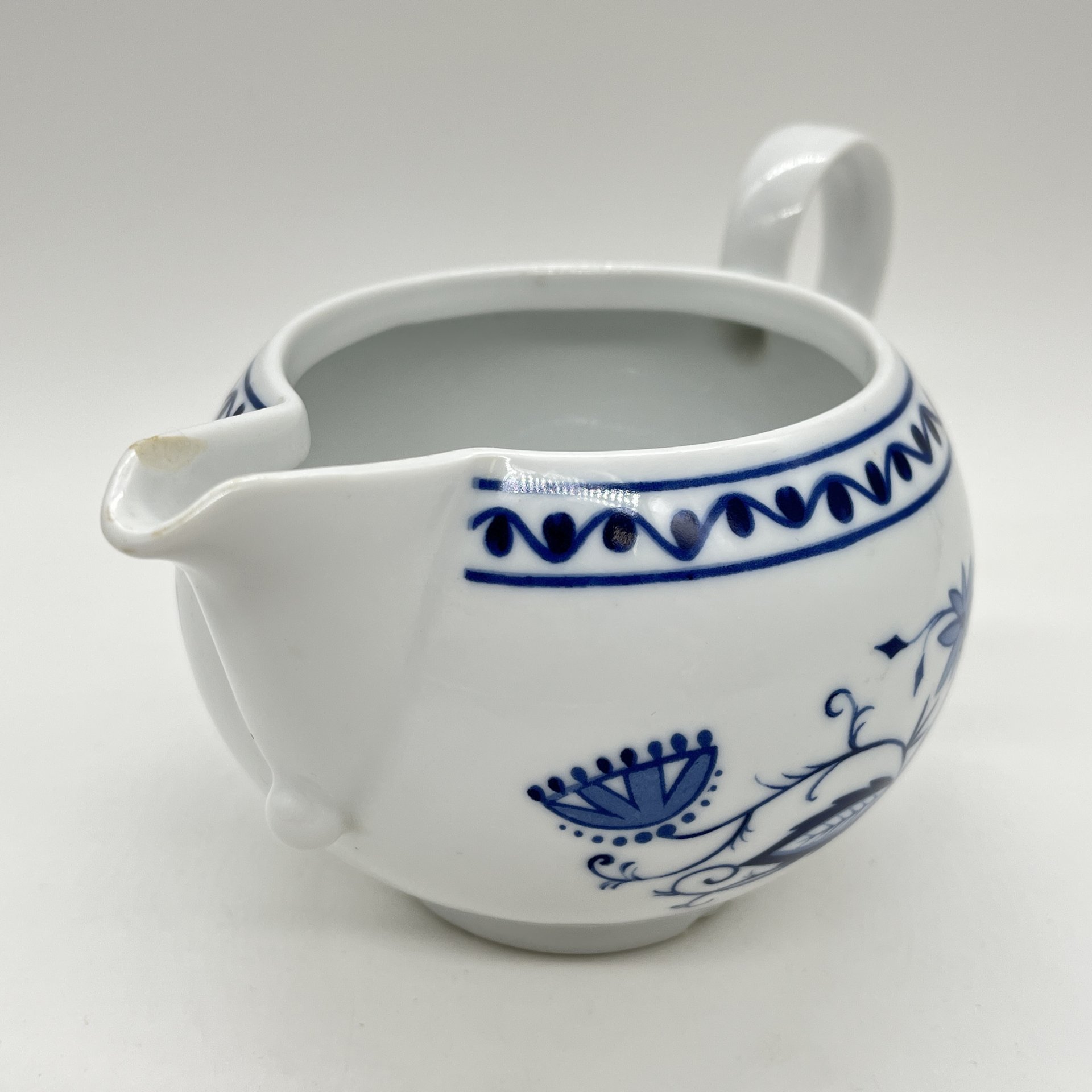 Молочник с растительным декором, фарфор, деколь, Kahla, Kahla