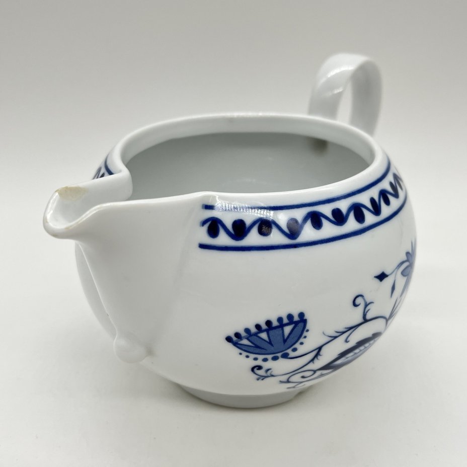 Молочник с растительным декором, фарфор, деколь, Kahla, Kahla