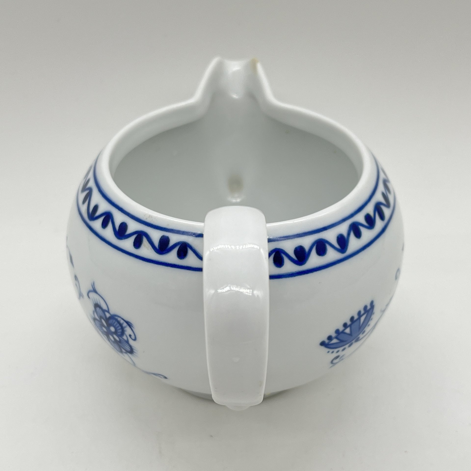 Молочник с растительным декором, фарфор, деколь, Kahla, Kahla