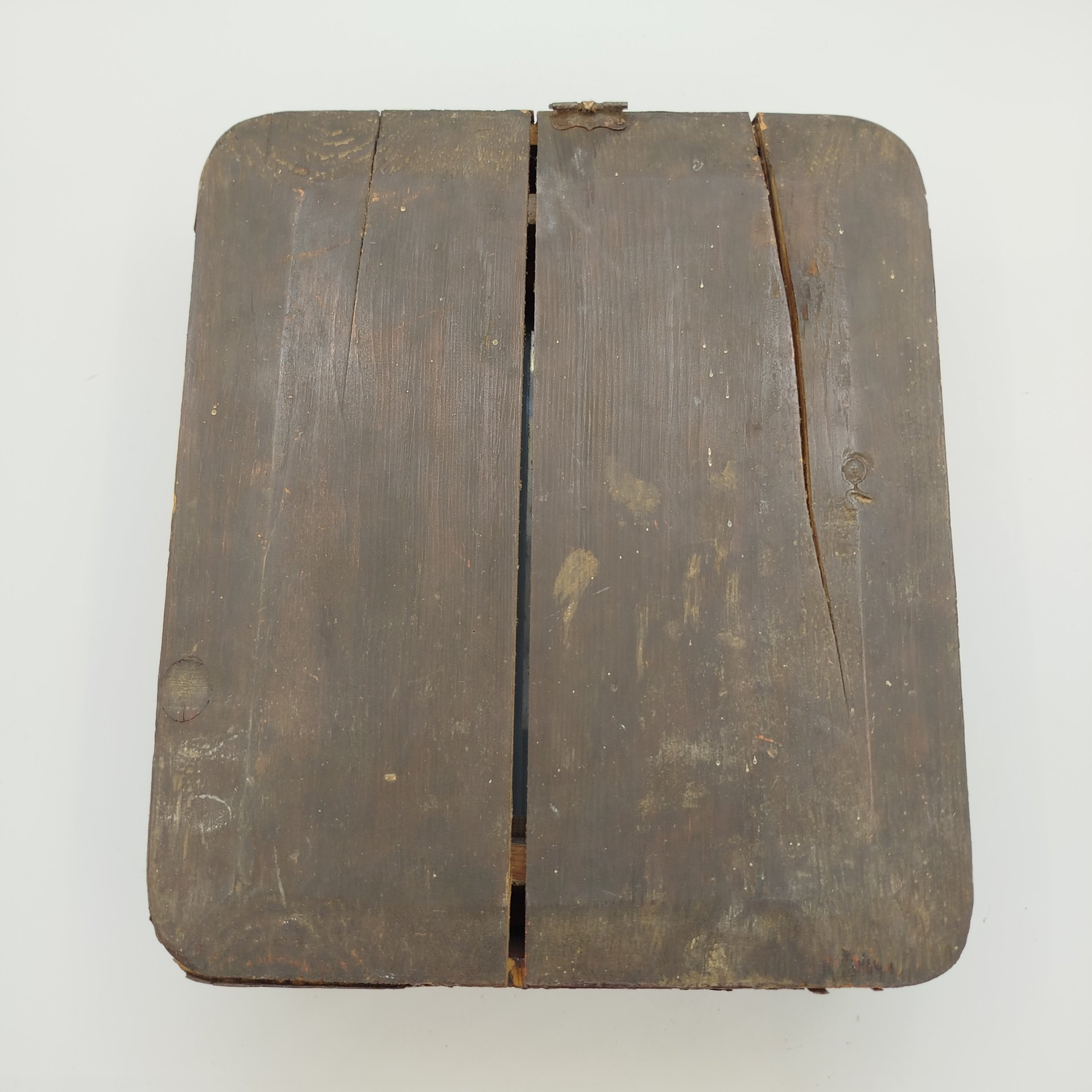 Киот, дерево, шпон, стекло, золочение, Российская империя, 1890-1917 гг.