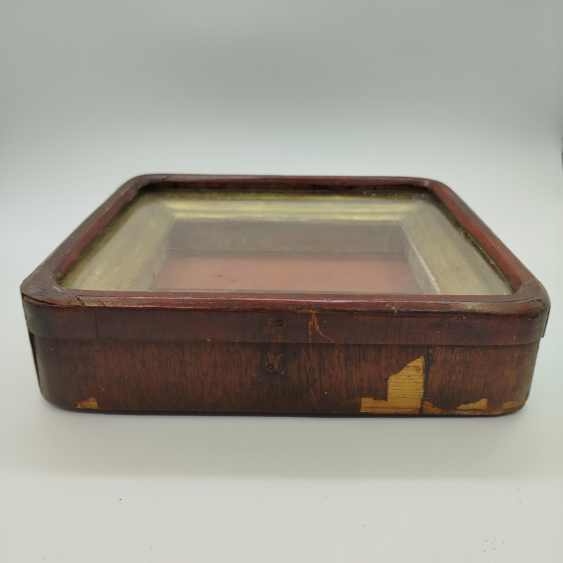 Киот, дерево, шпон, стекло, золочение, Российская империя, 1890-1917 гг.