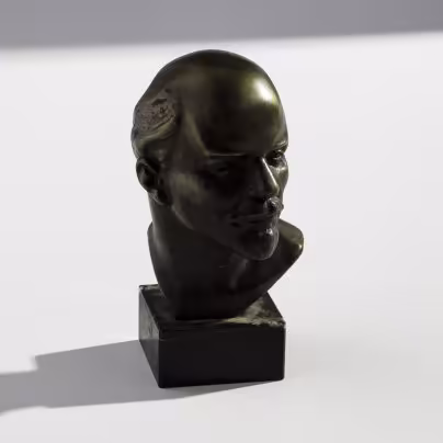 Бюст В.И. Ленина, скульптор В.А. Артамонов