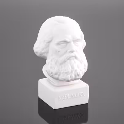 Бюст "Карл Маркс", Meissen (Мейсенский фарфор)