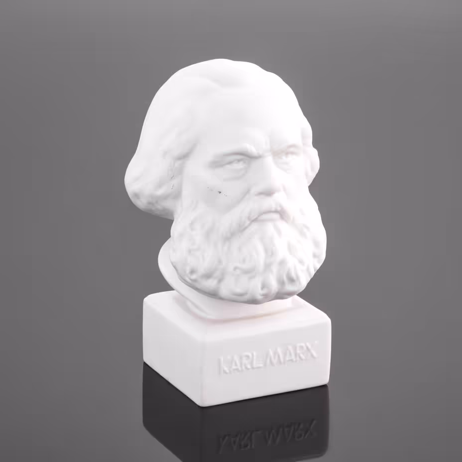 Бюст "Карл Маркс", Meissen (Мейсенский фарфор)
