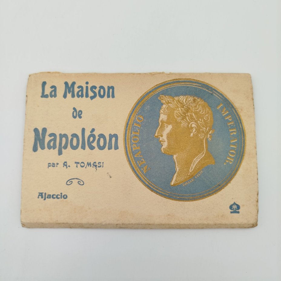 Набор из десяти открыток "La maison de Napoléon" ("Дом Наполеона"), бумага, печать, Франция, 1950-1980 гг.