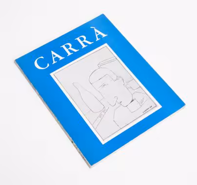 Альбом  "Carra" (Карра), Антонио Порчелла (на итальянском языке), Galleria Ca' d'Oro