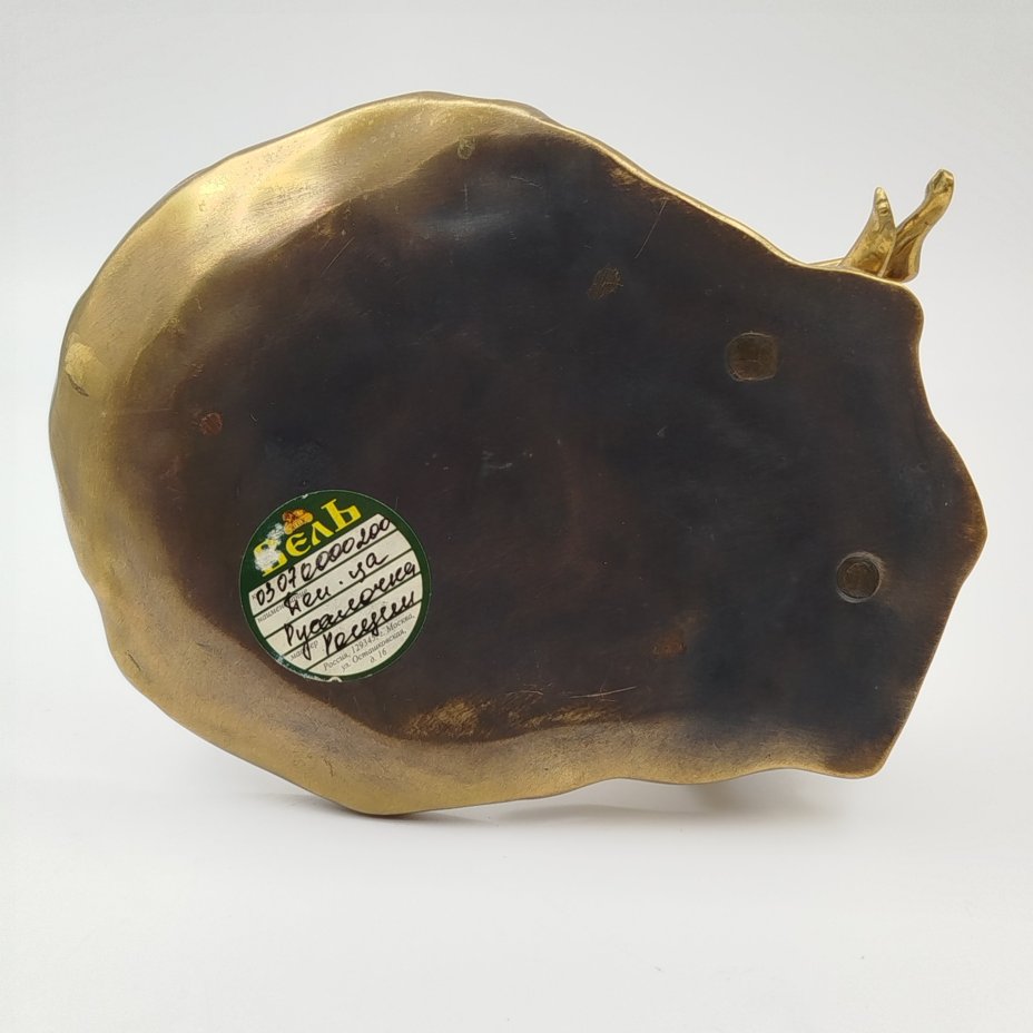 Пепельница (мелочница) "Русалочка", бронза, литье, ООО «Вель», Российская Федерация, 2010-2015 гг.