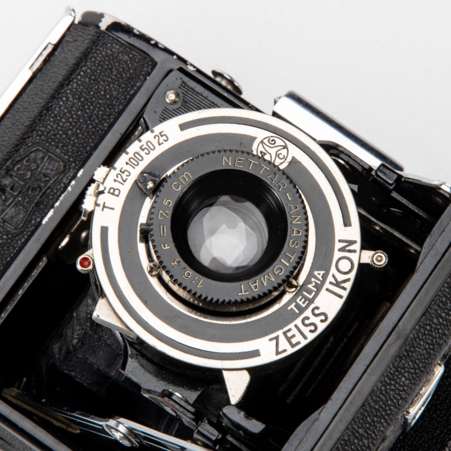 Фотоаппарат "Nettar 515", металл, кожа, стекло, Carl Zeiss, Carl Zeiss