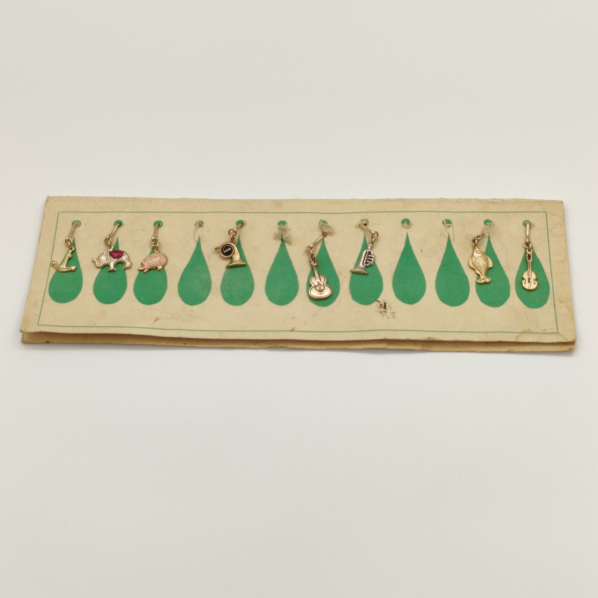 Набор подвесок сувенирный разных форм (8 шт.), Львовское производственное объединение "Полонина"