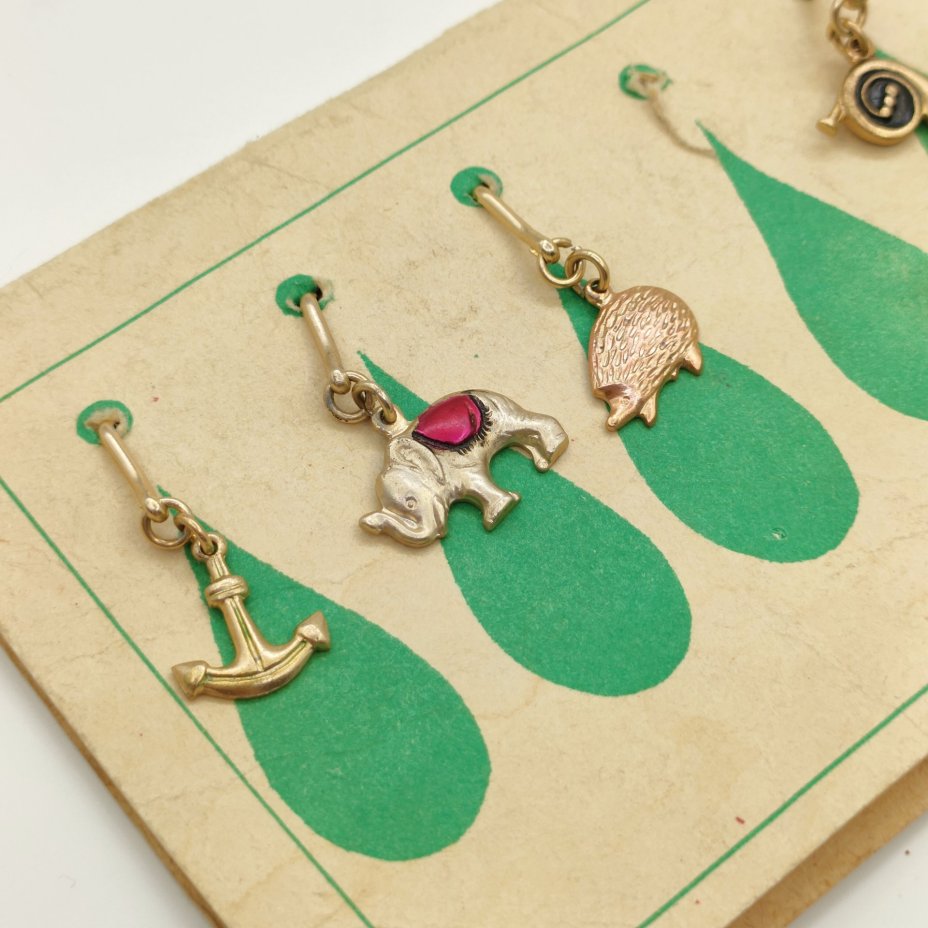 Набор подвесок сувенирный разных форм (8 шт.), Львовское производственное объединение "Полонина"